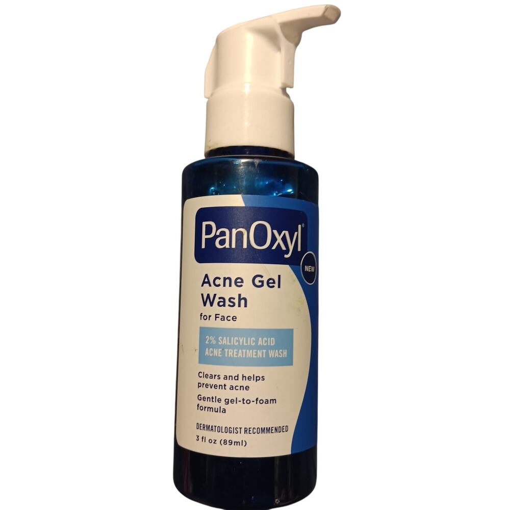 PanOxyl Acne Gel Wash NEW 3 fl oz. 2% Salicylic Acid exp 05/2027